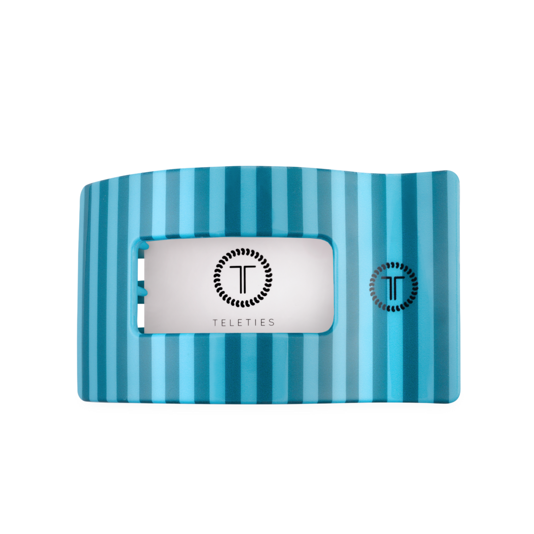 TELETIES - Splash Zone | Large | Flat Rectangle Hair Clip