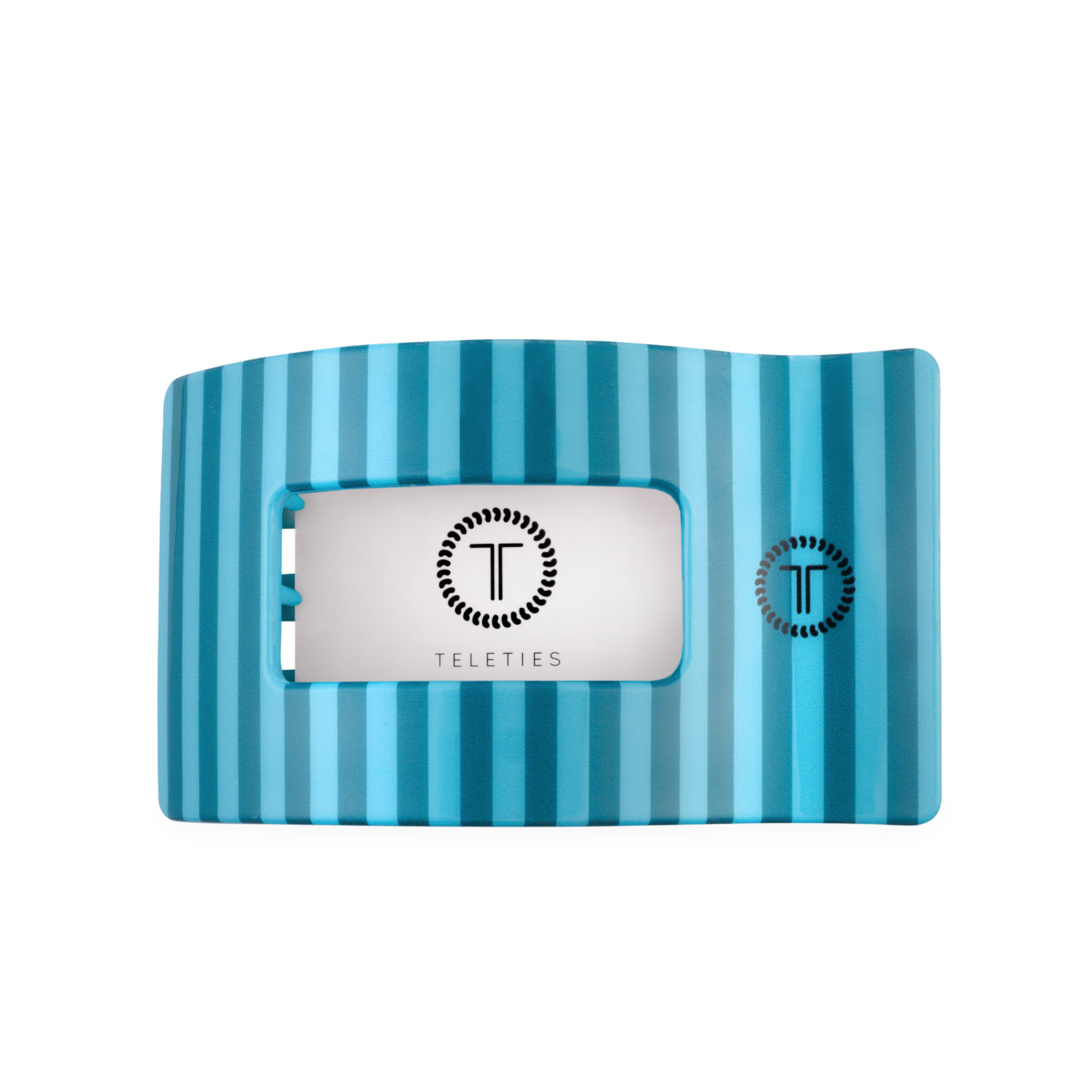 TELETIES - Splash Zone | Large | Flat Rectangle Hair Clip