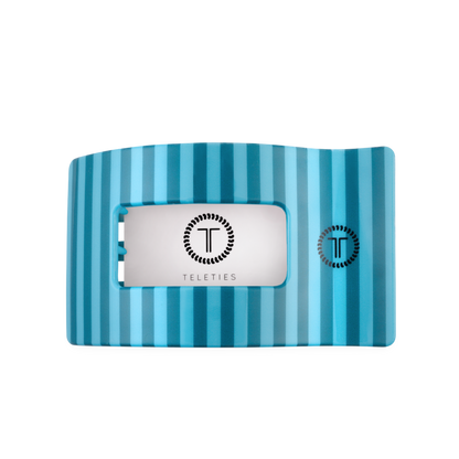 TELETIES - Splash Zone | Large | Flat Rectangle Hair Clip