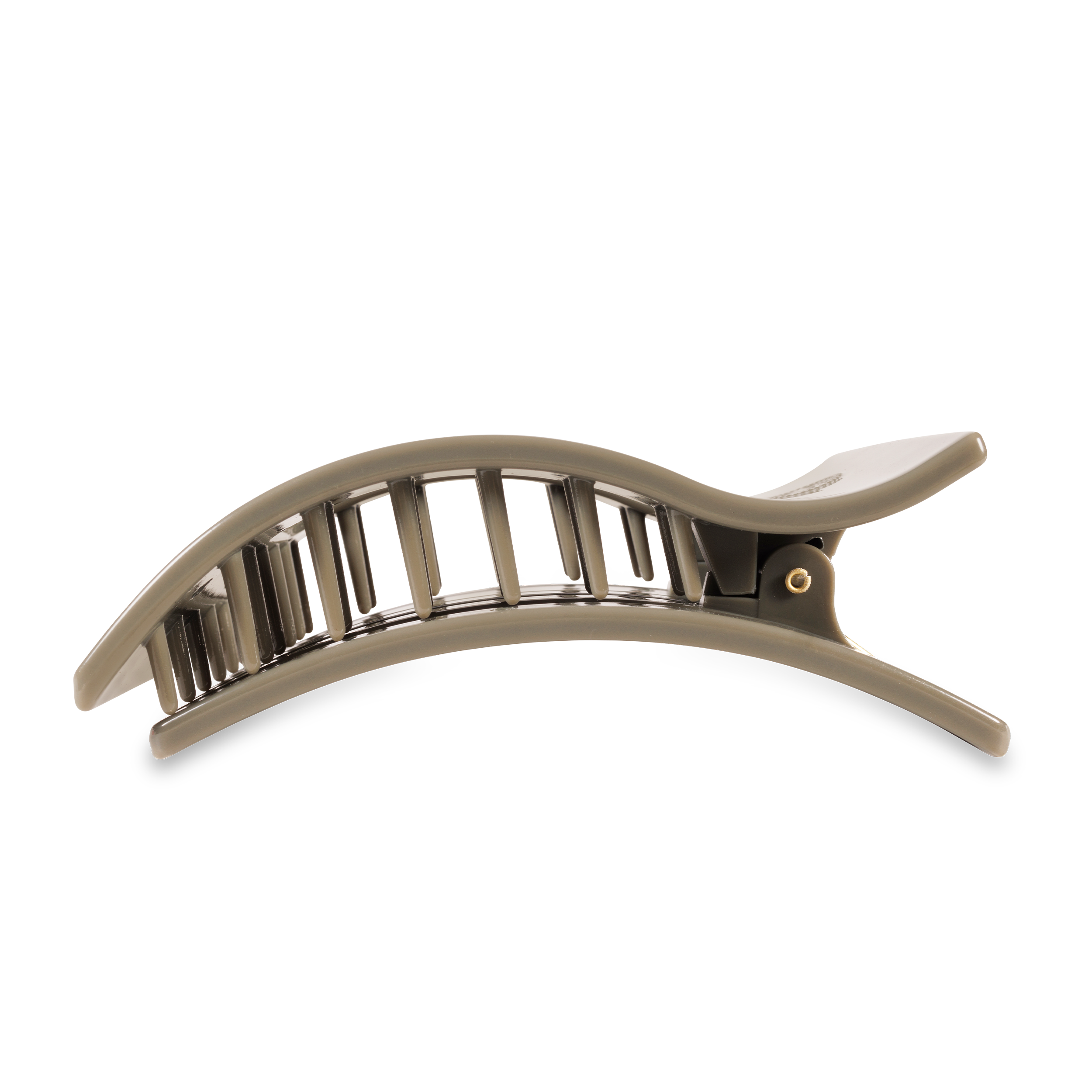 TELETIES - Flat Rectangle Hair Clip | Large | Sage It Ain&