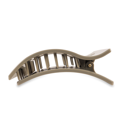 TELETIES - Flat Rectangle Hair Clip | Large | Sage It Ain&