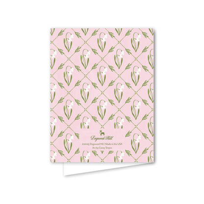 Dogwood Hill - Snowdrop Meadow Pink Thank You