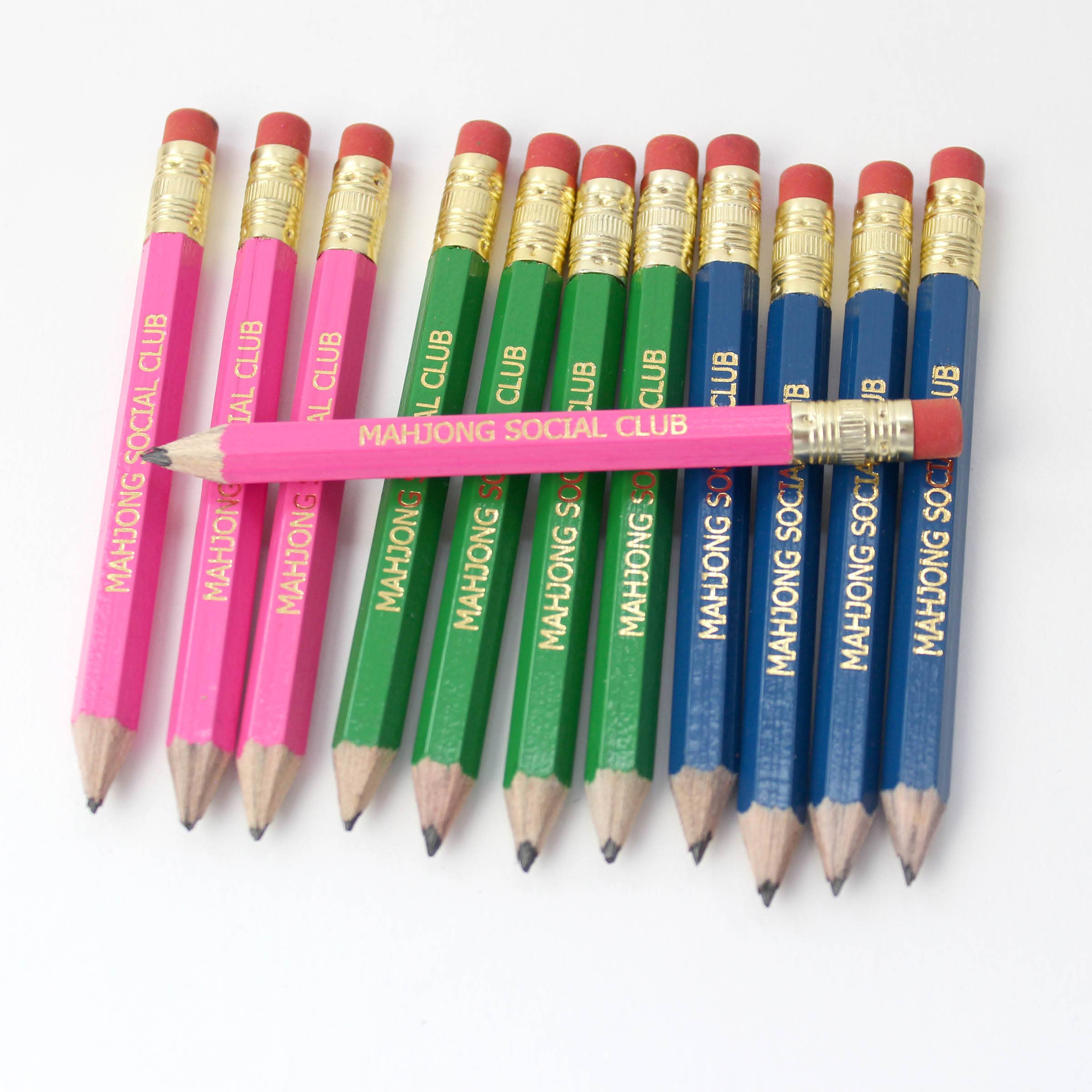 Mini Pencil Set - Mahjong Social Club