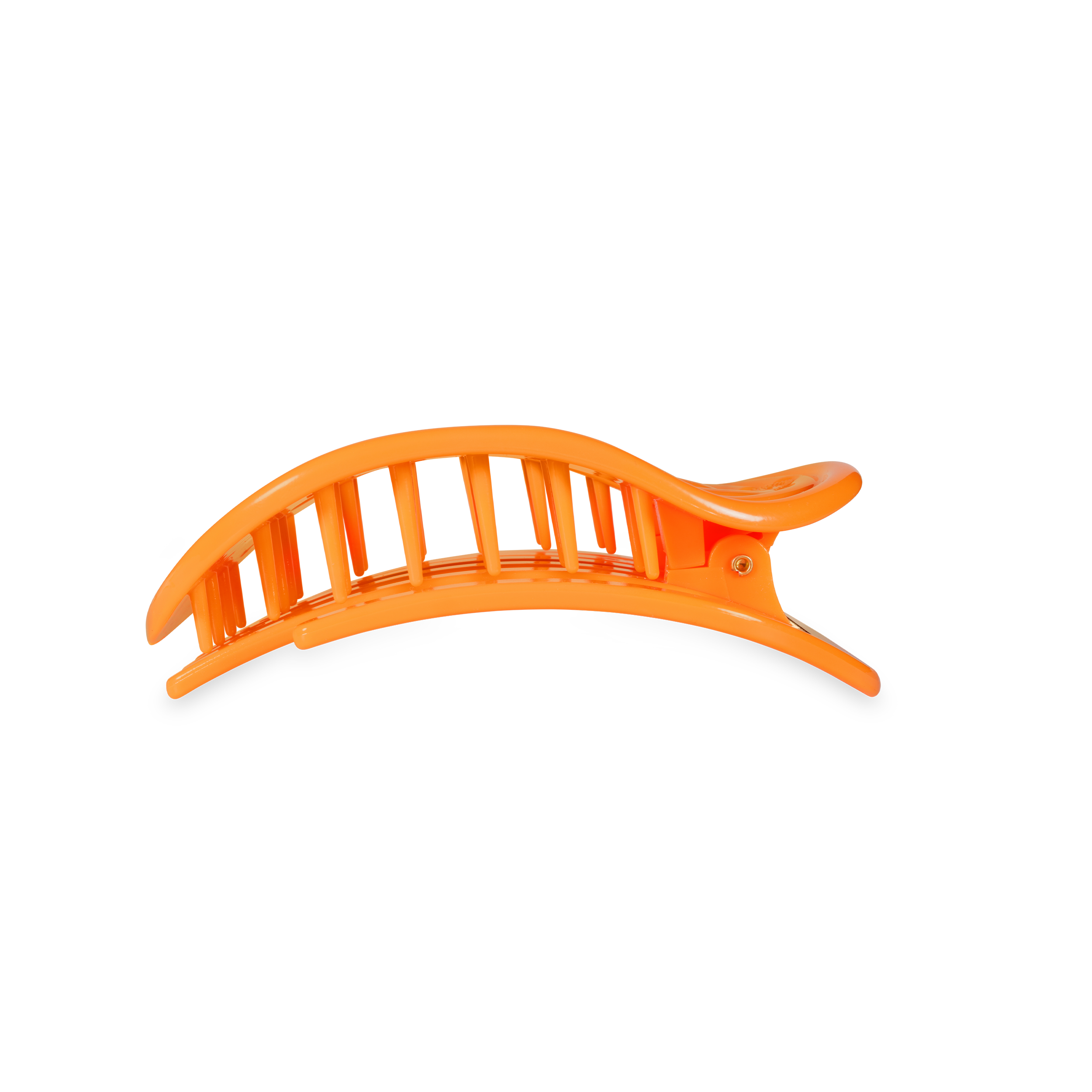 TELETIES - Flat Round Hair Clip | Medium | Day Rave