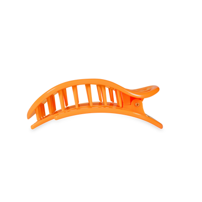 TELETIES - Flat Round Hair Clip | Medium | Day Rave