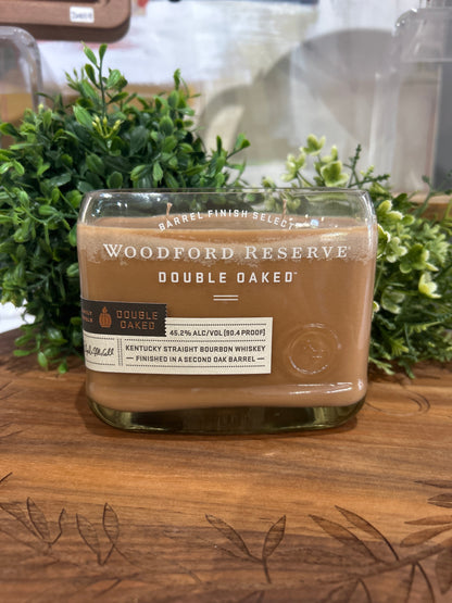 Bourbon Bottle Candle