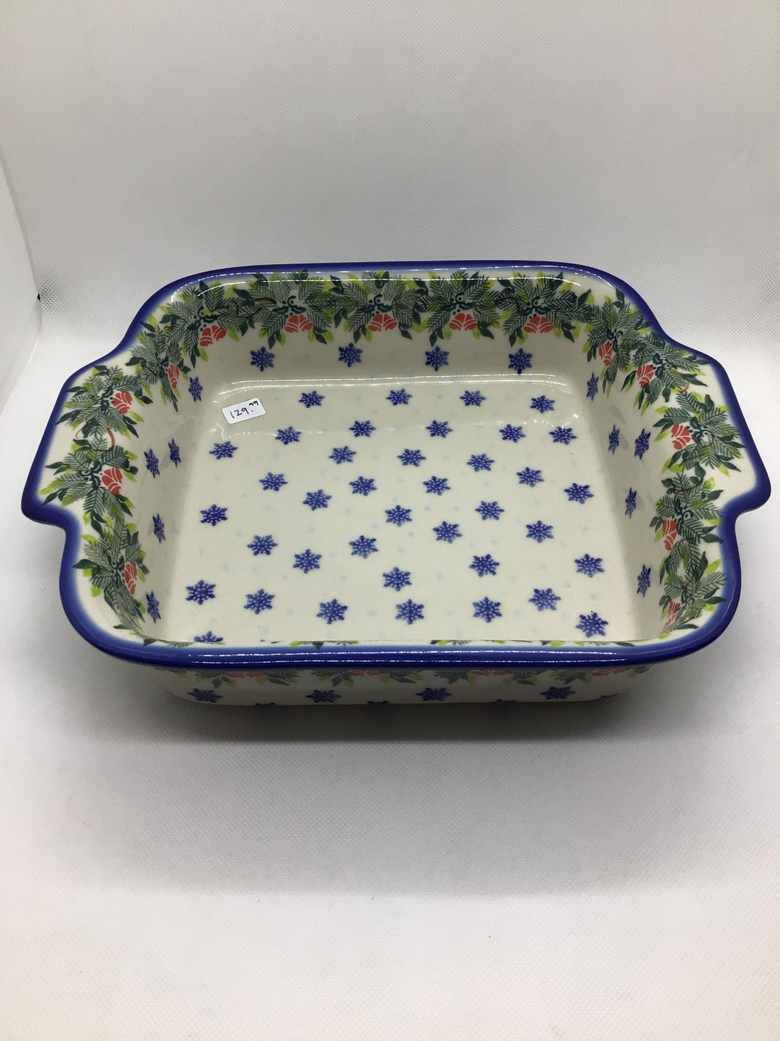 KALICH Christmas Bells Square Baker 9&quot;