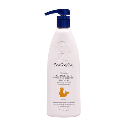 Noodle &amp; Boo - Kinder 3-in-1 Shampoo, Conditioner &amp; Body Wash, 16 oz