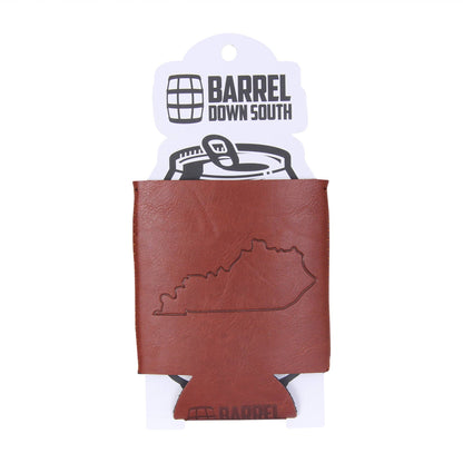 Barrel Down South - Kentucky Faux Leather Can Cooler