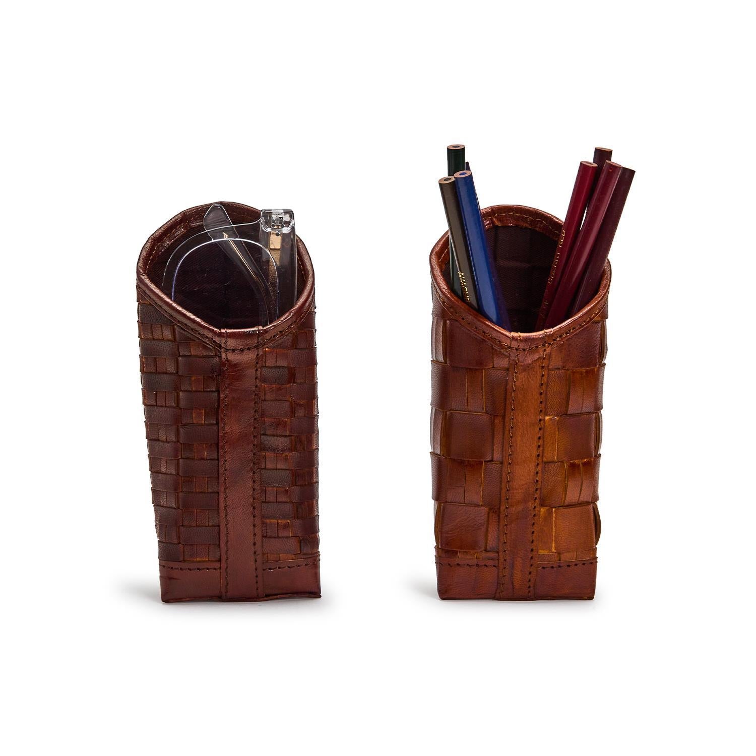 Leather Eyeglass Holder