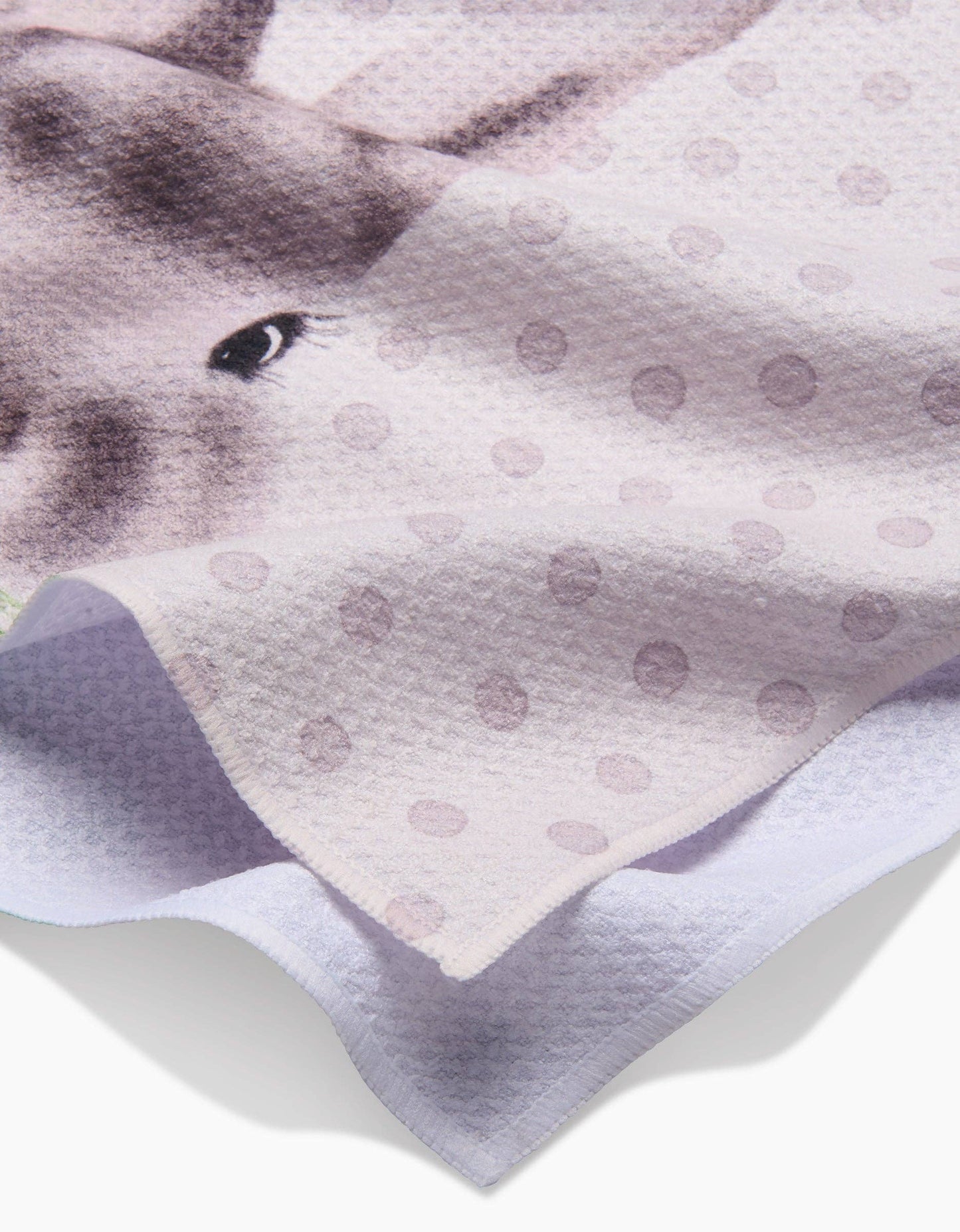 Polka Dot Bunny Tea Towel