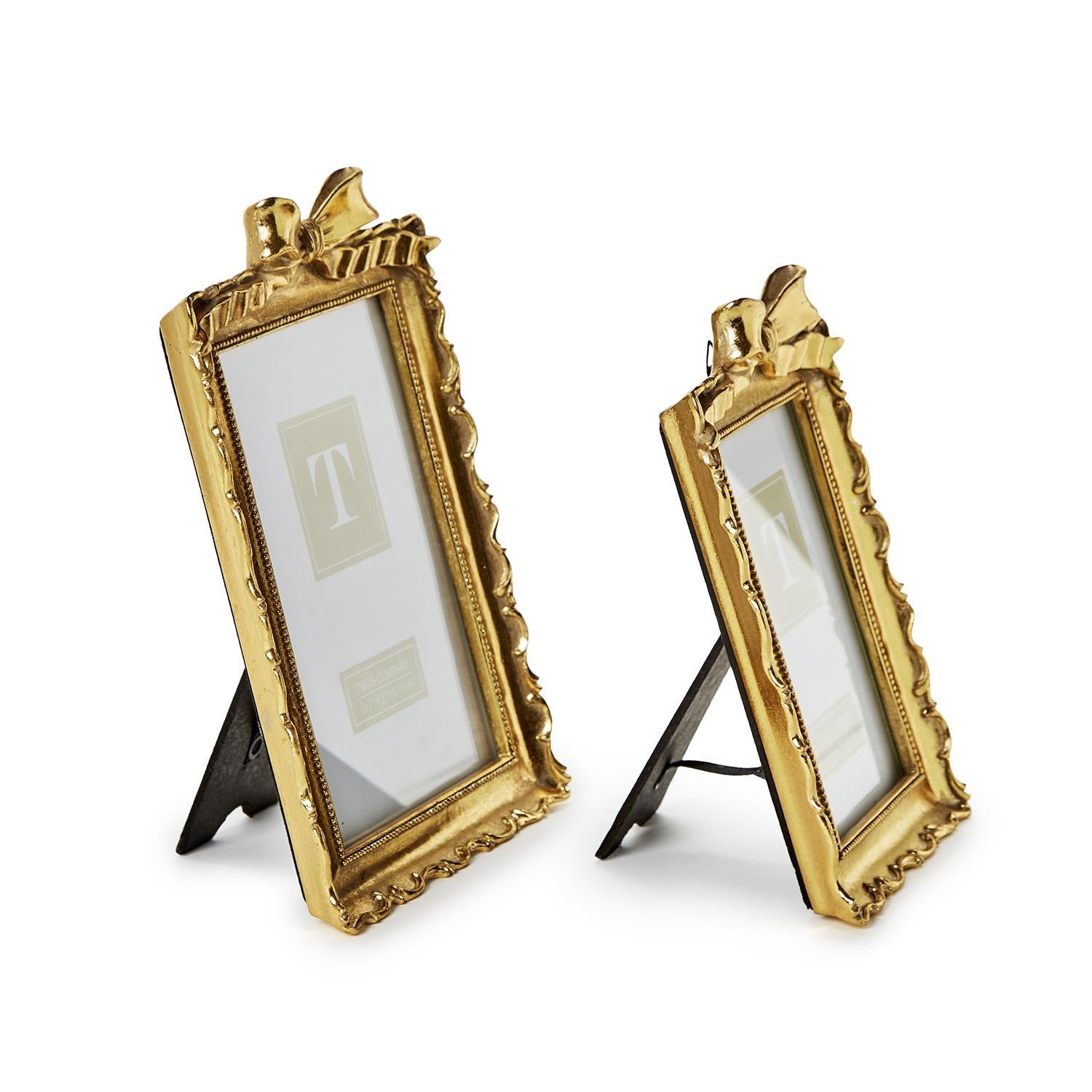 Gold Bow Frame