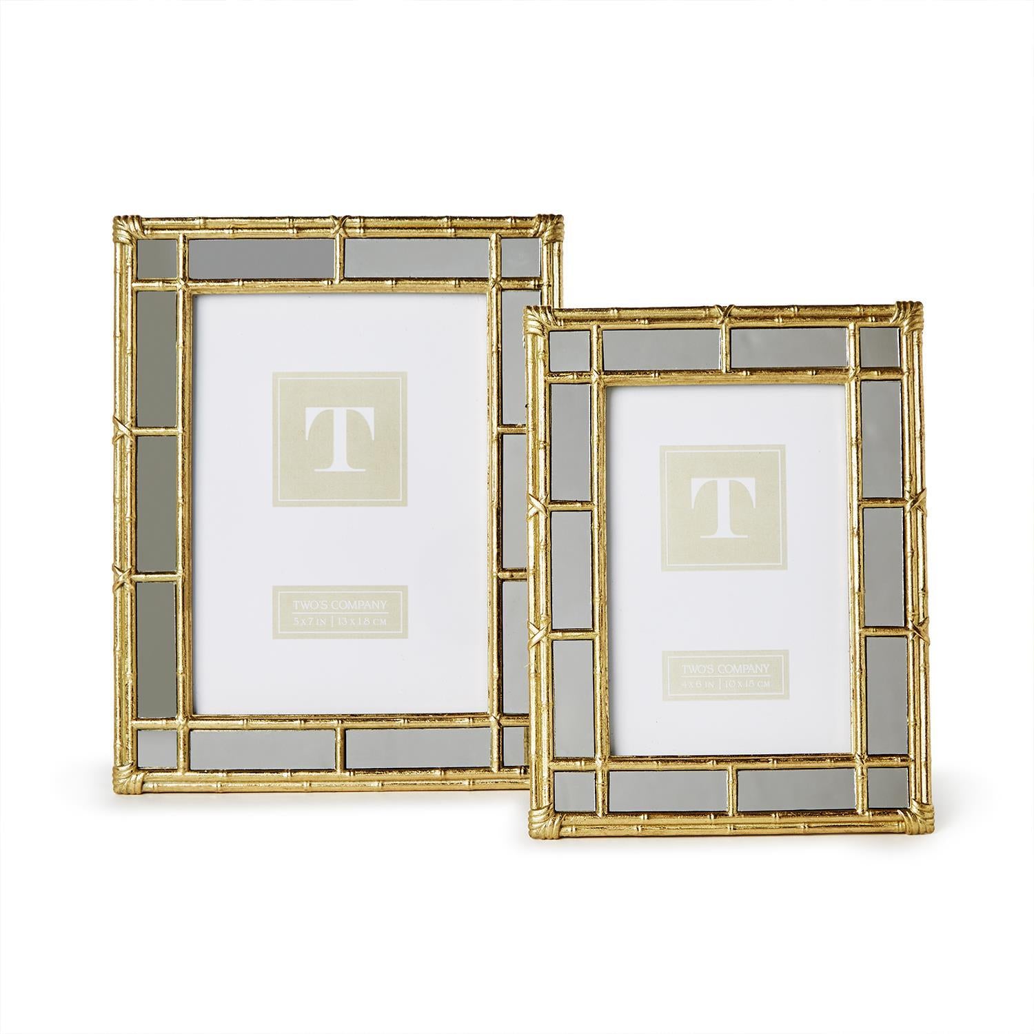 Bamboo Gold Frame