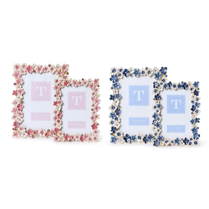 Enamel Hydrangea Frame