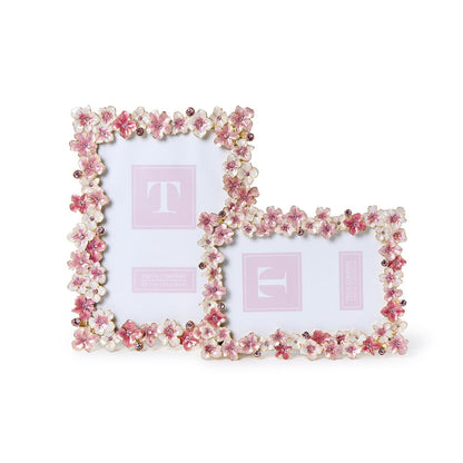 Enamel Hydrangea Frame