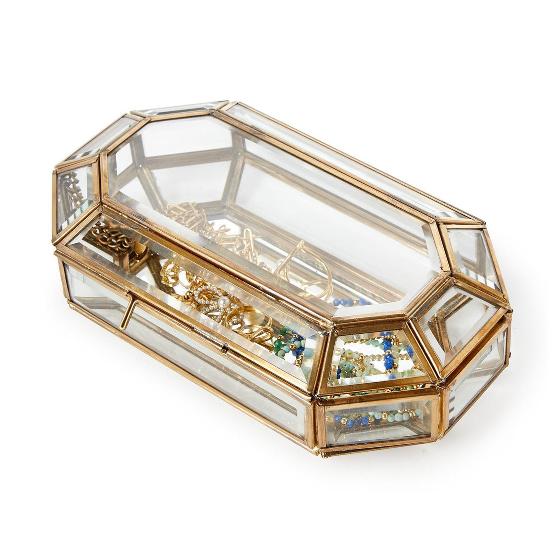 Glass Jewelry Box