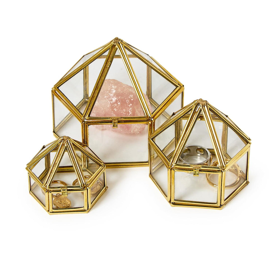 Mini Pyramid Trinket Boxes