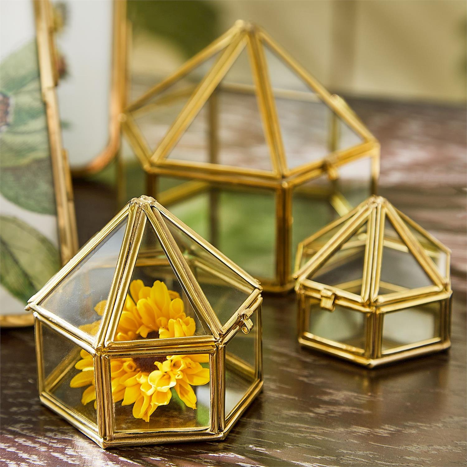Mini Pyramid Trinket Boxes