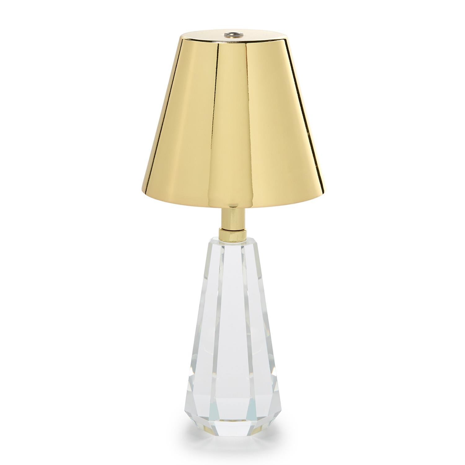 Cordless Crystal Base Lamp