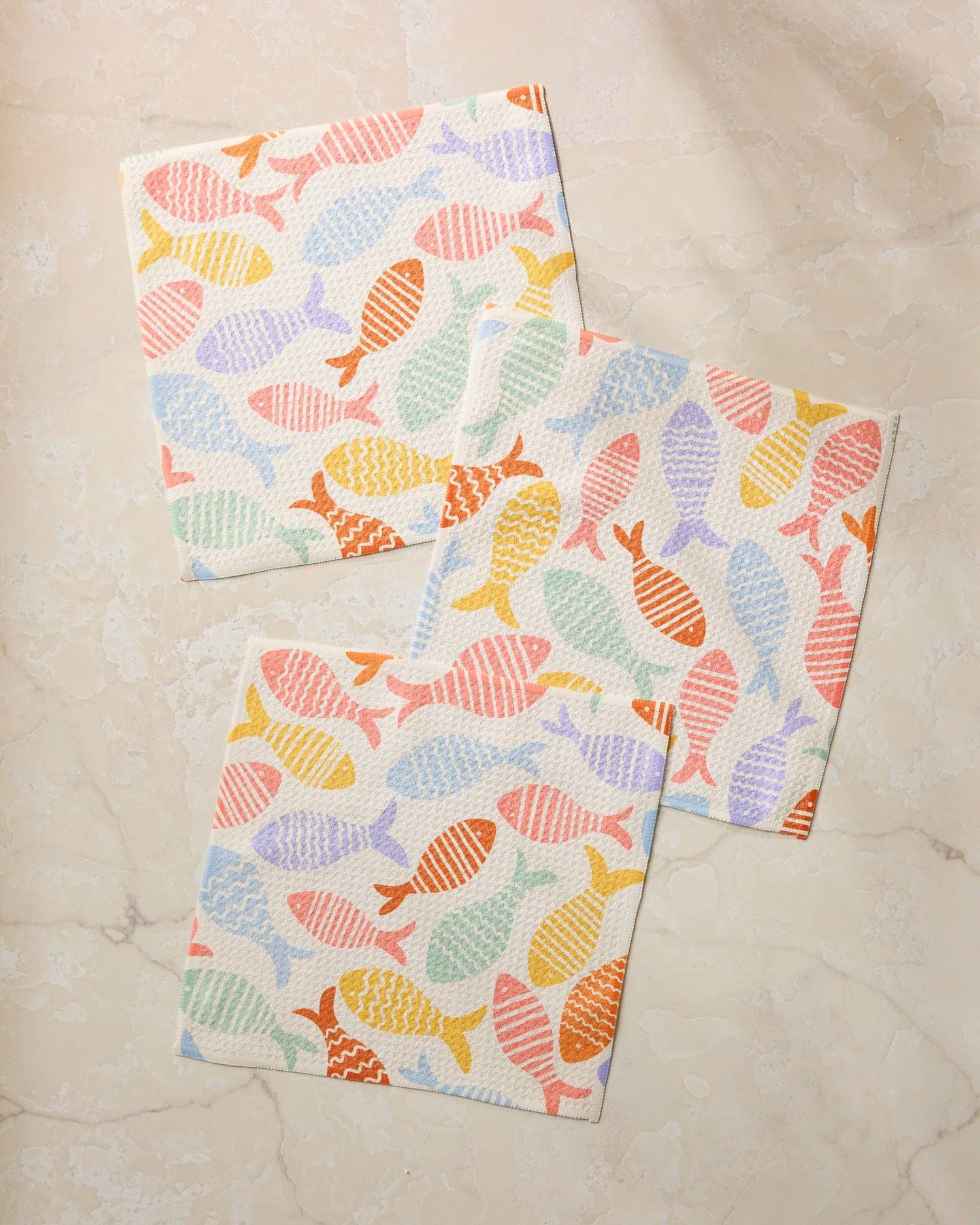 Geometry - Fish Flip Dishcloth Set