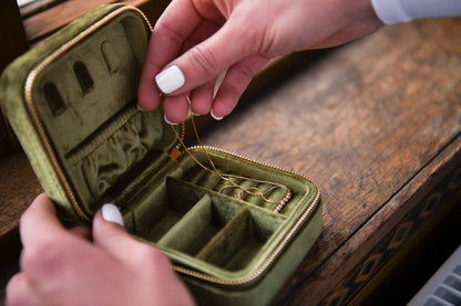 Square Jewelry Travel Cases