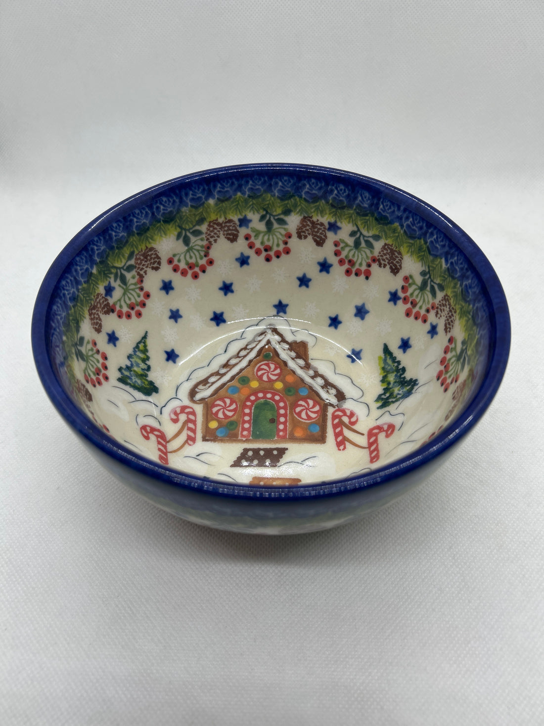 KALICH Gingerbread House Nesting Bowl 6"