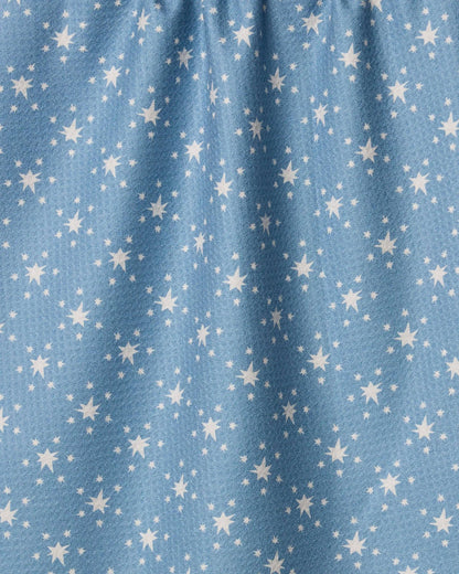 Geometry - Freedom Blue Tea Towel