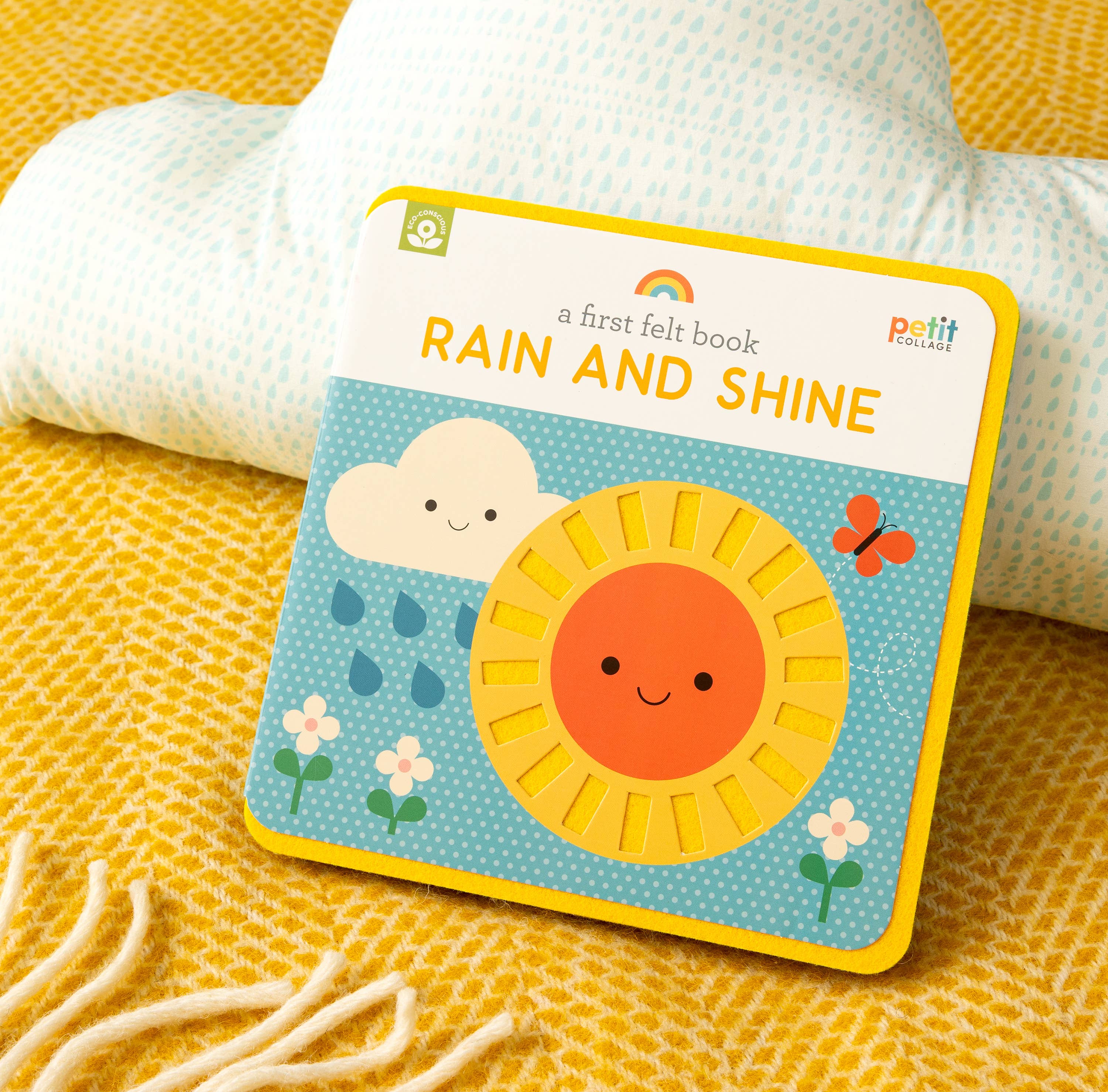 Chronicle Books - A First Felt Book: Rain and Shine