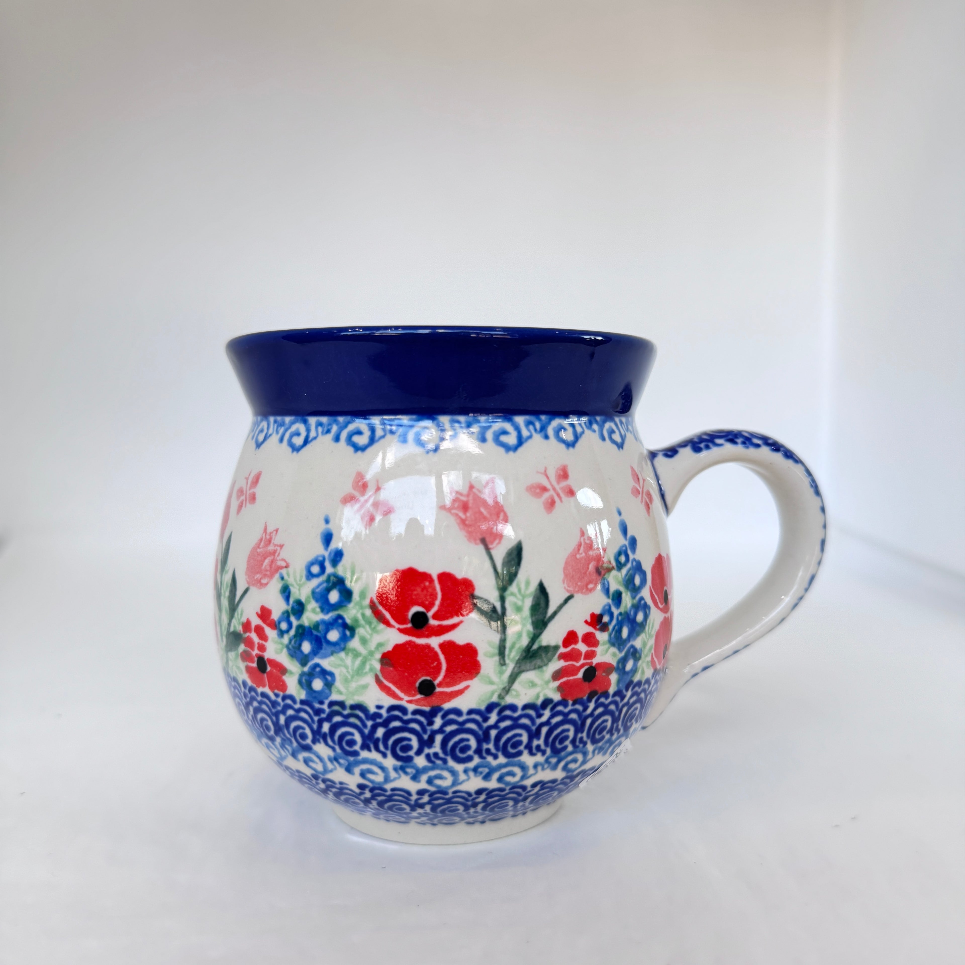 Whimsical Garden Bubble Mug 12 oz