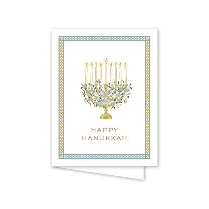 Dogwood Hill - Garden of Sharon Blue Menorah