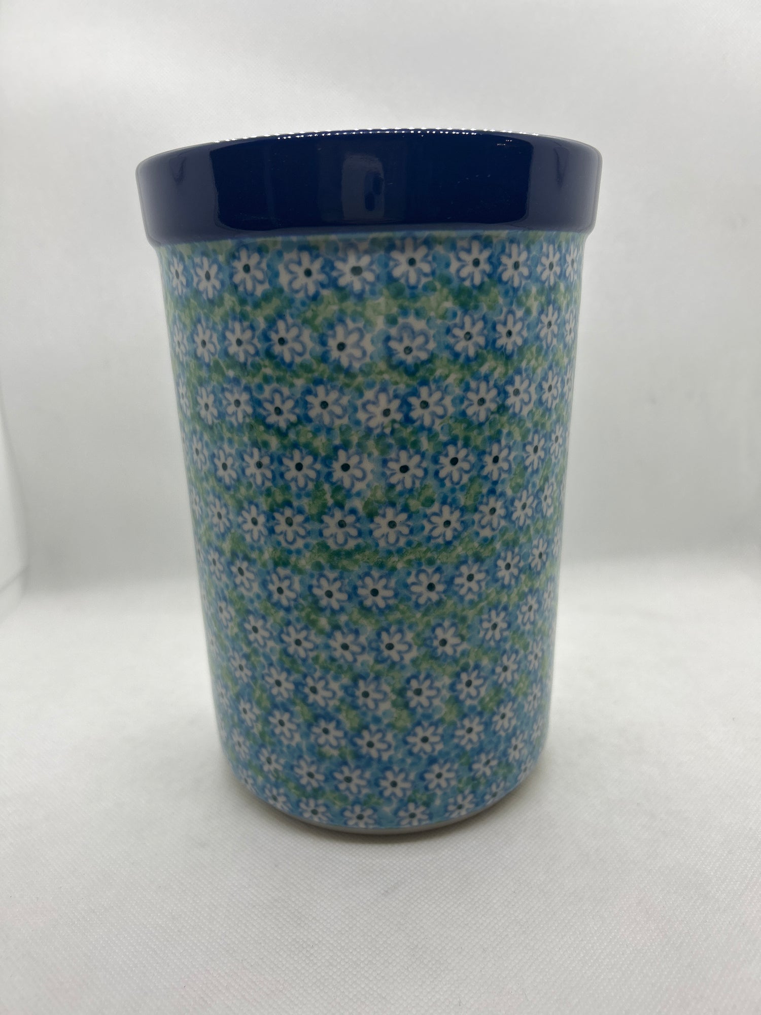 Key Lime Utensil Pot 7.75"