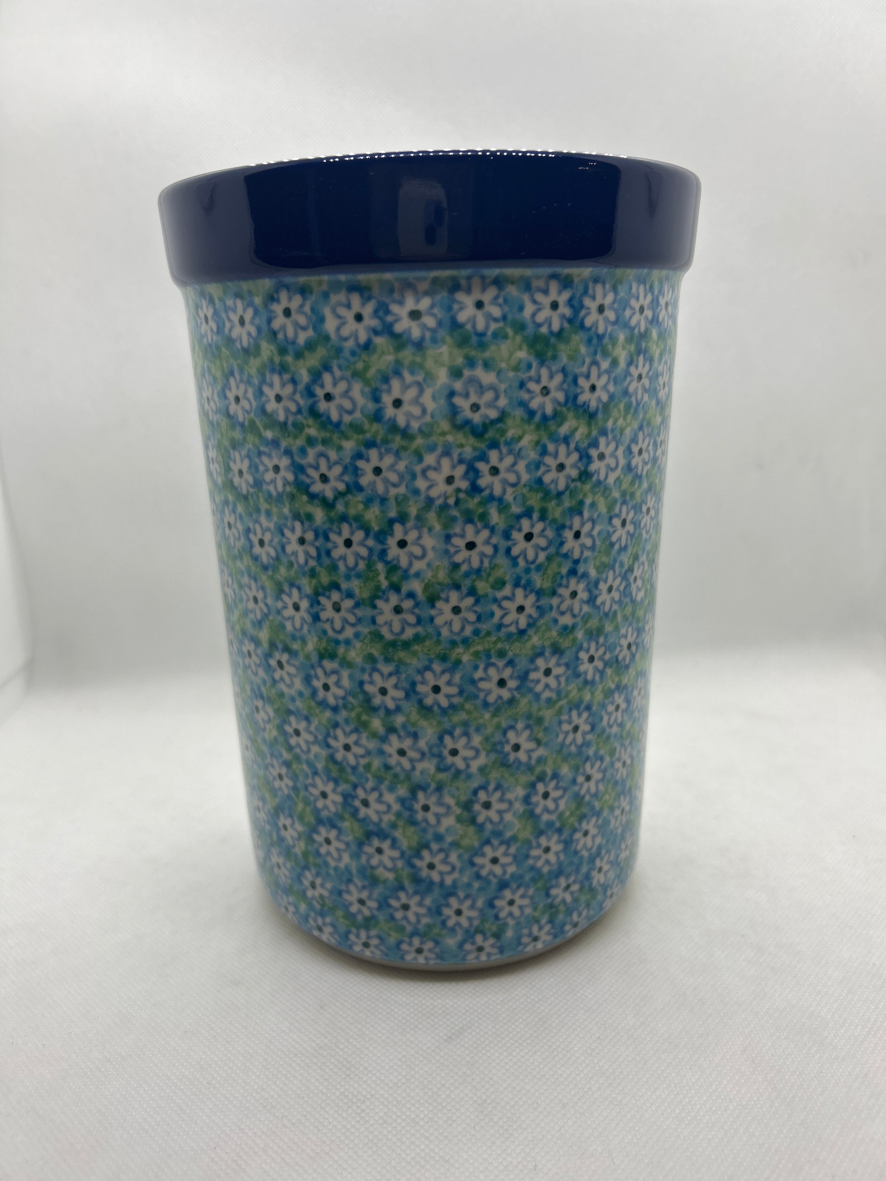 Key Lime Utensil Pot 7.75"