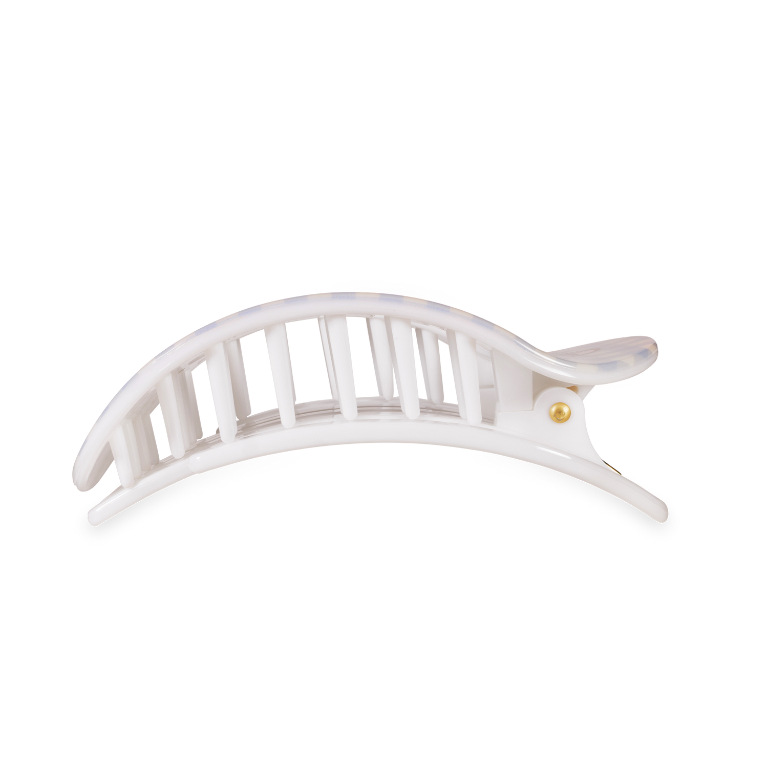 TELETIES - Flat Round Hair Clip | Large | Basket of Cherries