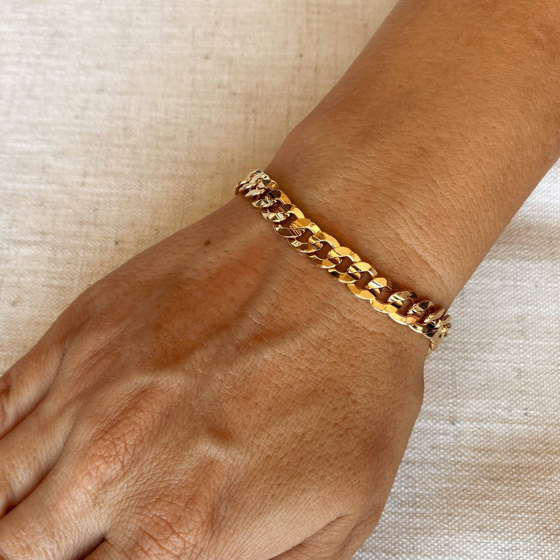 GoldFi - 18k Gold Filled Unisex Cuban Link Bracelet Ankle
