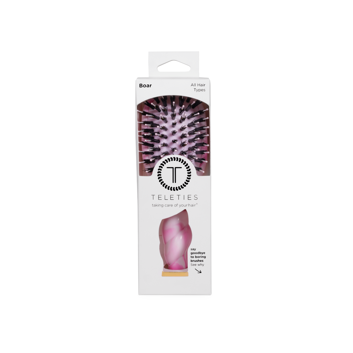 TELETIES - Mini Boar Brush | Pinch Me!
