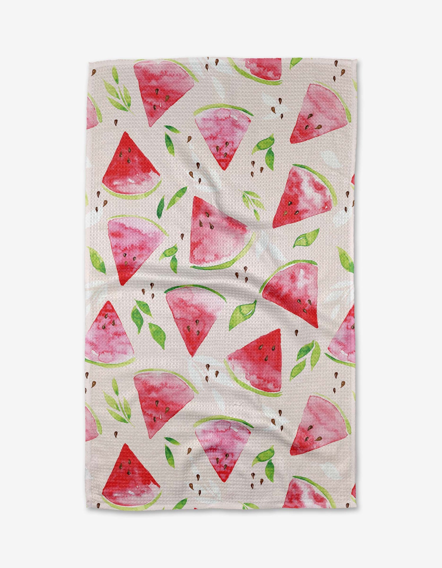 Geometry - Watermelon Slice Tea Towel