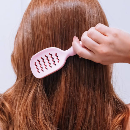 TELETIES - Mini Vent Brush | Bubblegum Pink