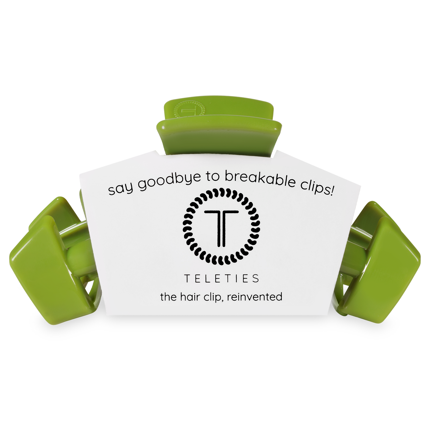 TELETIES - Classic | Locally Grown | Large Hair Clip