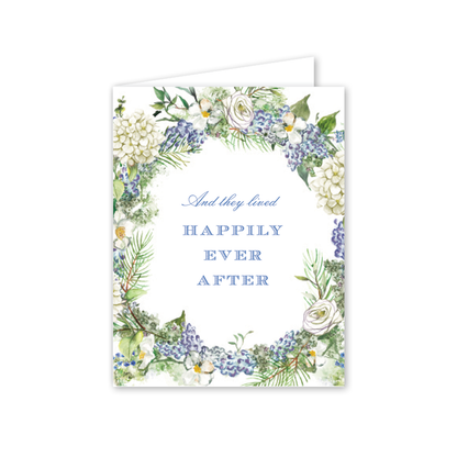Blue Hydrangea Wedding