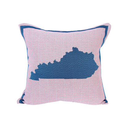 Barrel Down South - Plaid Kentucky Pillow