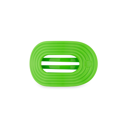 TELETIES - Flat Round Hair Clip | Small | Glow For It