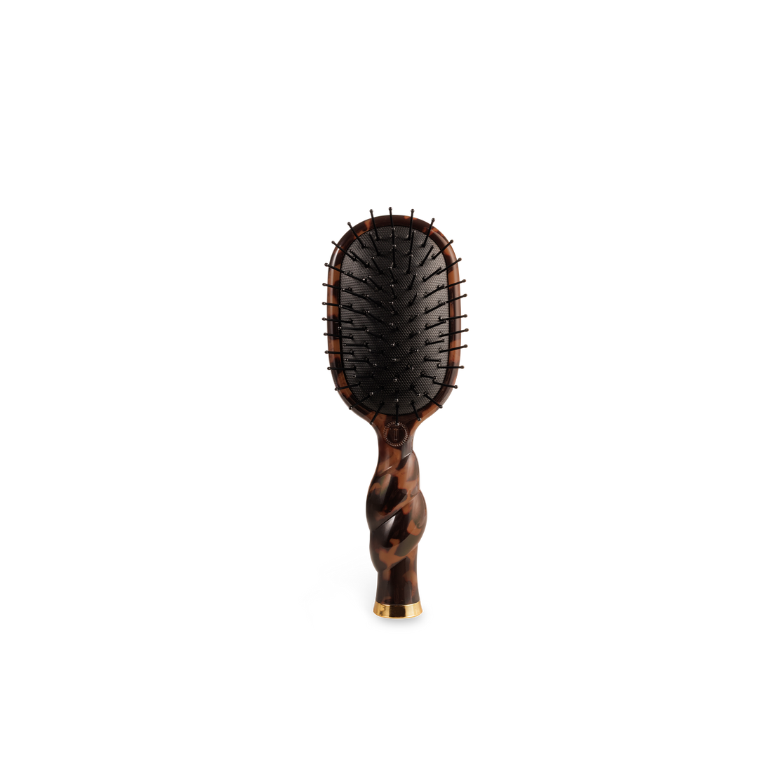 TELETIES - Mini Detangler Brush for Medium Hair - Tortoise