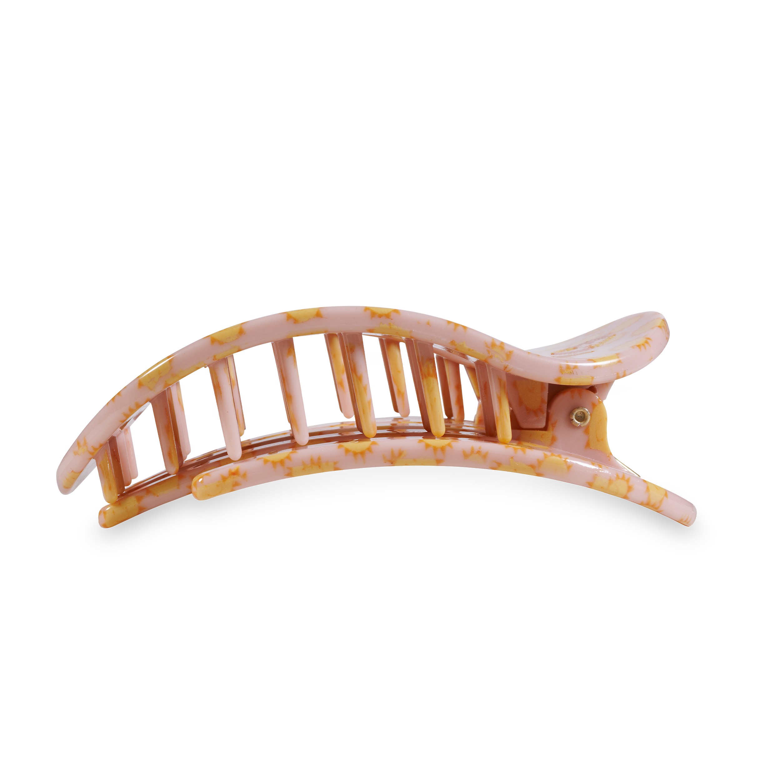 Round Flat Hair Clip | Large | Sunny Days Ahead