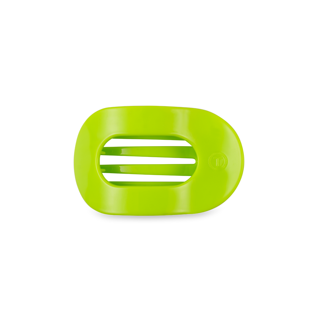TELETIES - Flat Round Hair Clip | Small | Summer Brights
