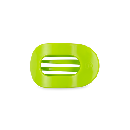 TELETIES - Flat Round Hair Clip | Small | Summer Brights