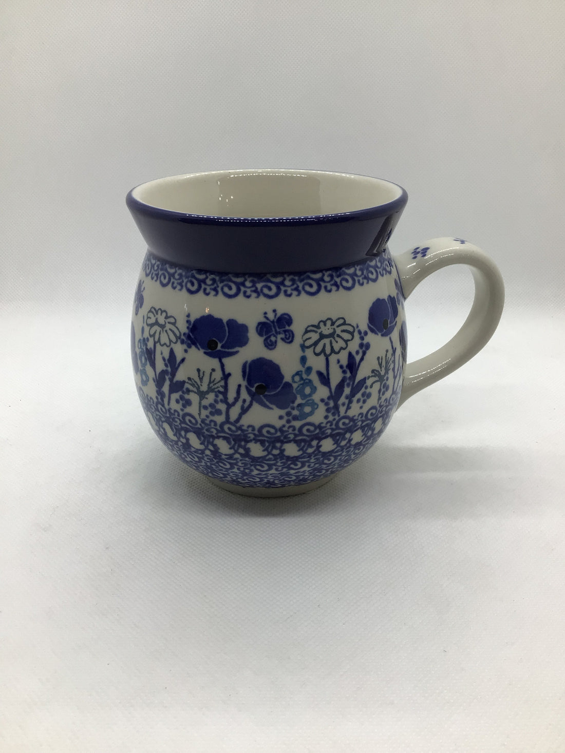 Evening Poppy Bubble Mug 16 oz.