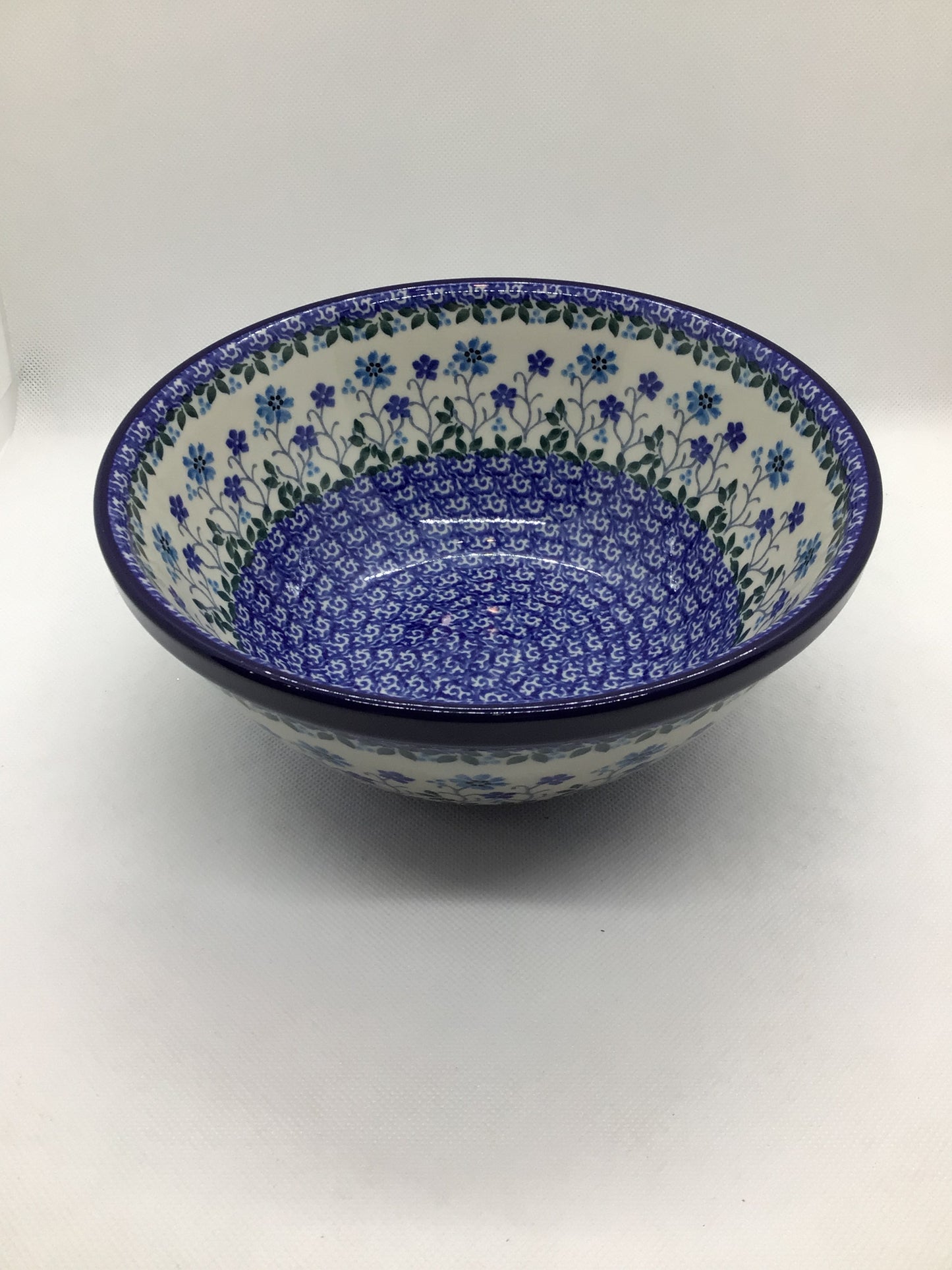 Georgia Blue Nesting Bowl 8"