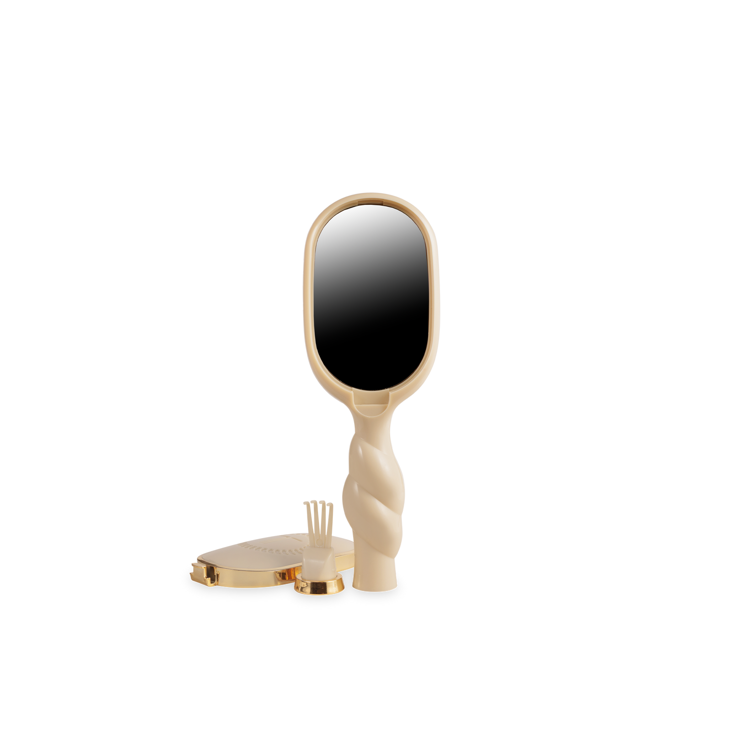 TELETIES - Mini Boar Brush | Tan