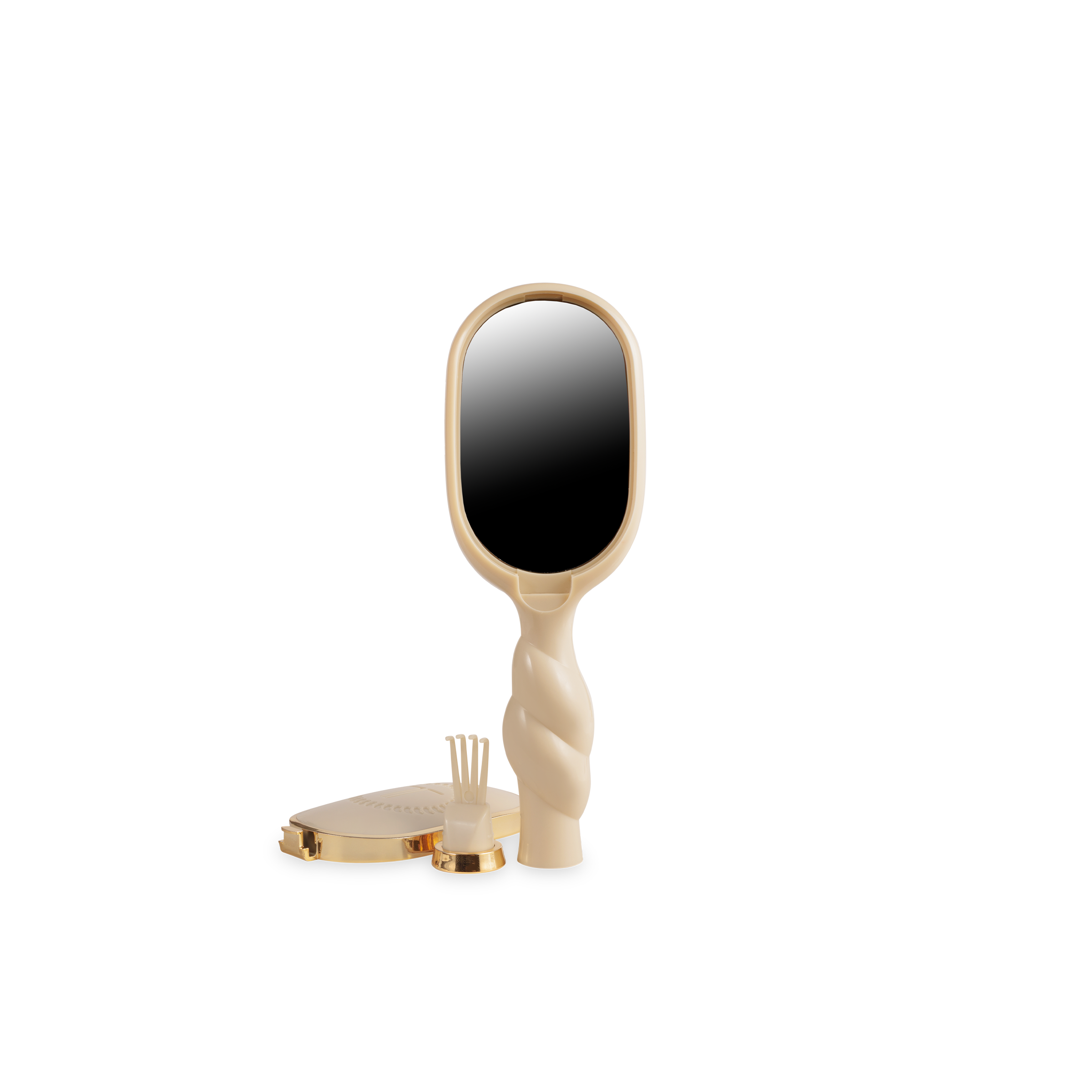 TELETIES - Mini Boar Brush | Tan