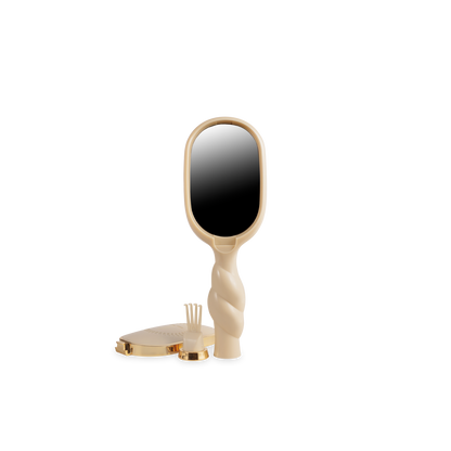 TELETIES - Mini Boar Brush | Tan